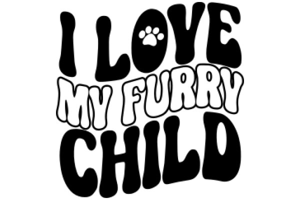 A Playful Tribute to Pets: 'I Love My Furry Child'