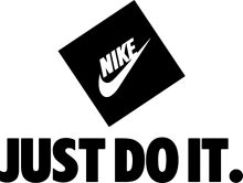 Nike Slogan: 'Just Do It' with a Square Logo