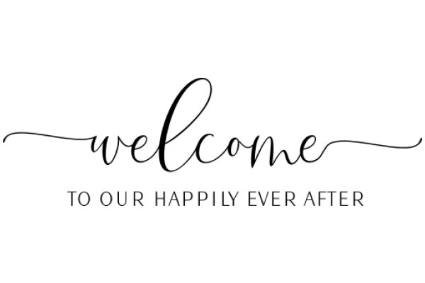 Welcome to Our Happy Ever After