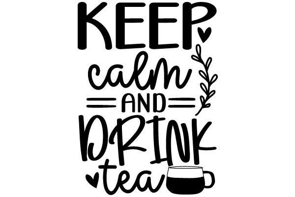 Keep Calm and Drink Tea: A Daily Affirmation for Stress Relief