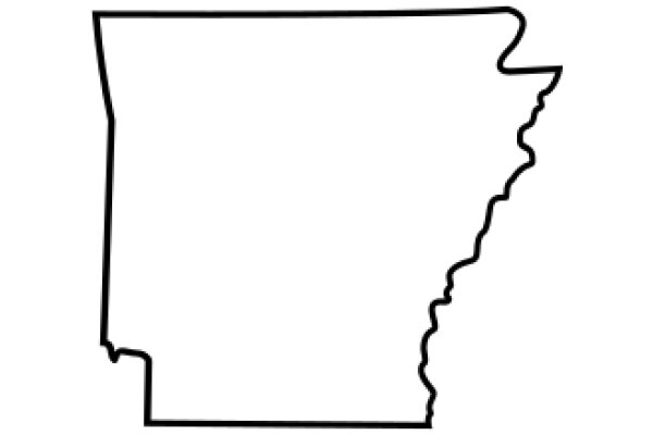 Simplified Map of Arkansas