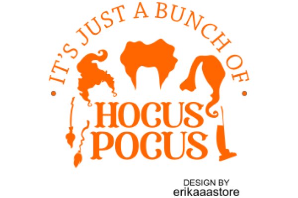 A Festive Logo for Hocus Pocus: A Design by Erikaaa Store