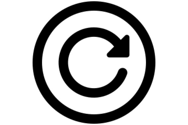 Simplistic Icon of a Recycle Symbol