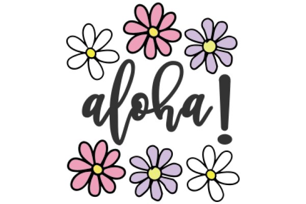 Aloha! A Flowery Greeting with a Hawaiian Touch