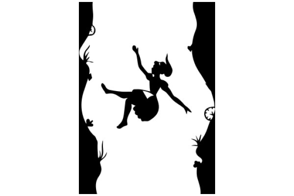 Silhouette of a Daring Dancer