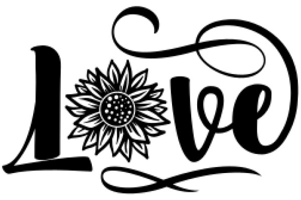 Love and Sunflower: A Symbolic Emblem