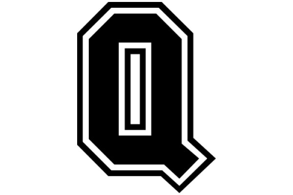 Stylized Logo of the Letter Q