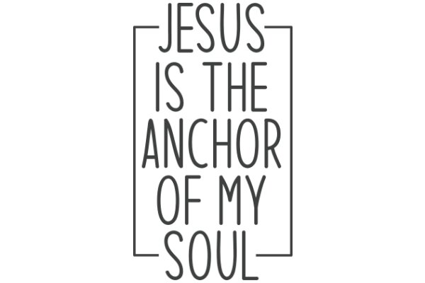 Jesus is the Anchor of My Soul