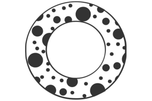 A Solid White Background with a Single Circle