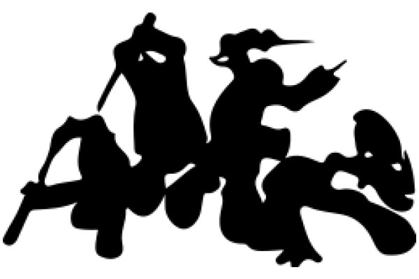 Silhouette of a Group of People Engaging in a Musical Performance