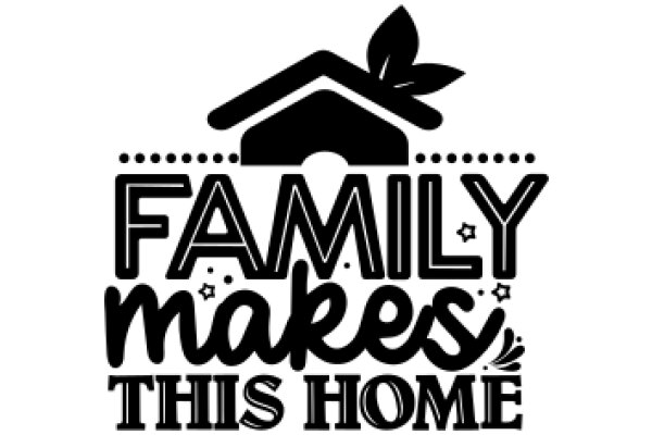 Family Makes This Home: A Symbol of Family Values and Home Comfort