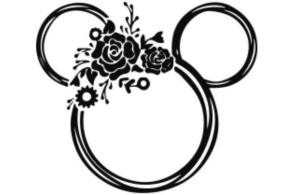 Stylized Disney Character Logo