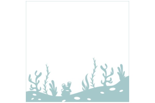 Serene Seascape: A Calming Illustration of Underwater Life