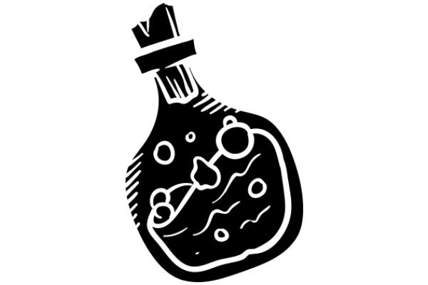 ABottle with a Crown and a Heart