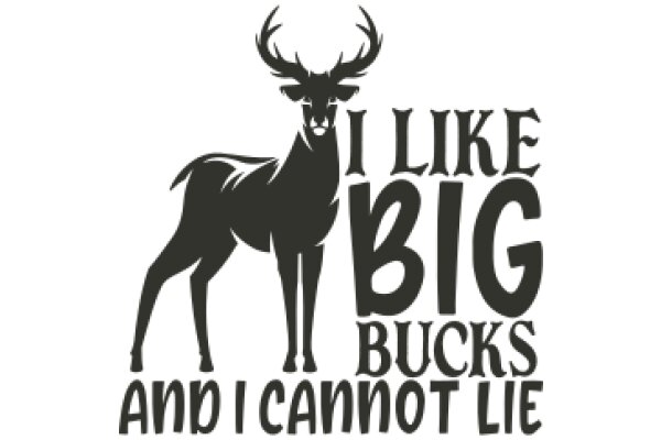 A Playful Take on a Deer's Perspective: 'I Like Big Bucks and I Cannot Lie'