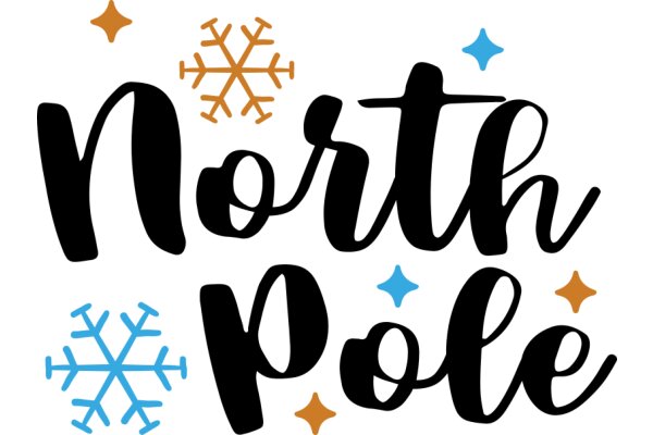 North Pole: A Festive and Charming Sign for the Holiday Season