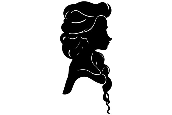 Silhouette of a Woman's Profile