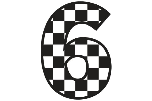 A Checkered Number Six