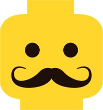 A Friendly and Approachable AI Mascot: The Yellow Smiley Face with a Mustache