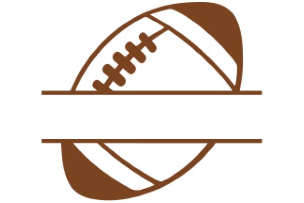 A Simple, Stylized Football Icon