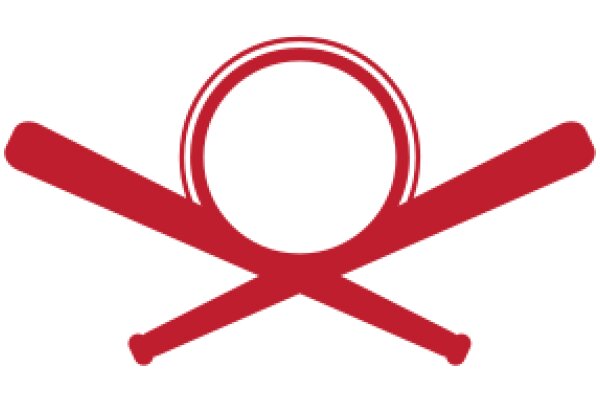 Red and White Symbol: A Graphic Design