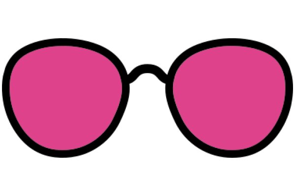 Stylish Pink Sunglasses with Black Frame