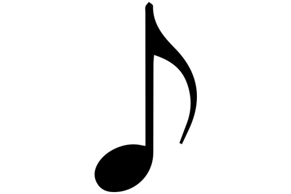 Simplified Music Note Icon