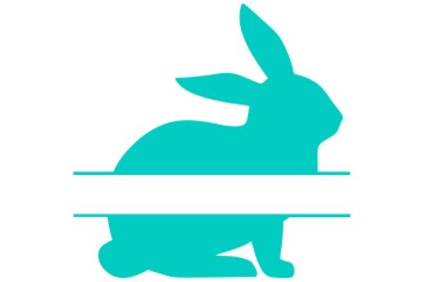 A Playful Easter Bunny Logo