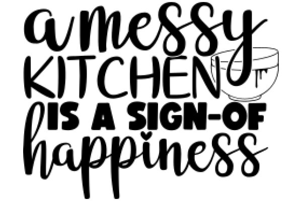 A Messy Kitchen is a Sign-of Happiness