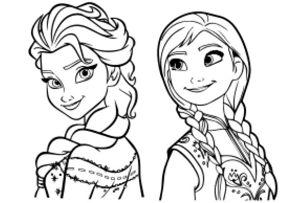 A Tale of Two Princesses: A Illustration