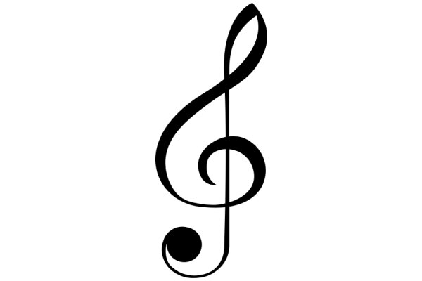 Simplistic Musical Note Logo