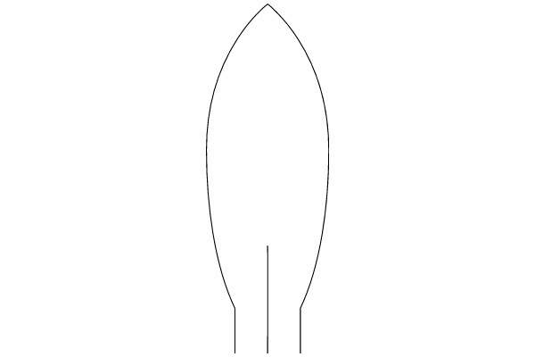 Simplified Line Art of a Balloon