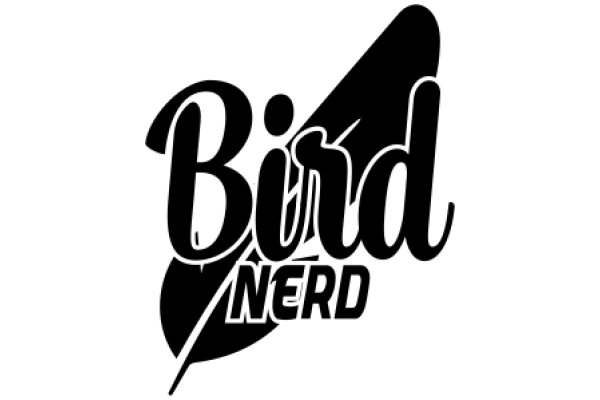 Stylized Logo for 'Bird Nerd' Brand