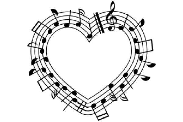 Musical Heart: A Symbol of Passion for Music