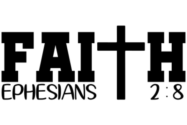 Faith Ephesians 2:8 - A Graphic Design