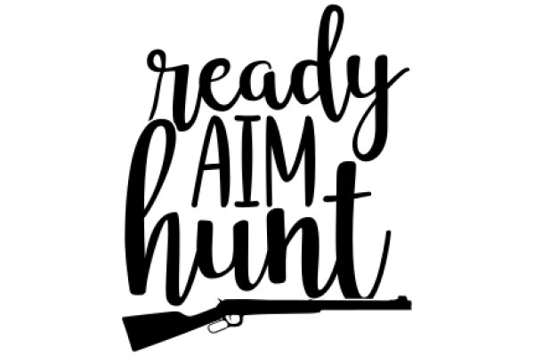 Ready Aim Hunt: A Graphic Design Poster