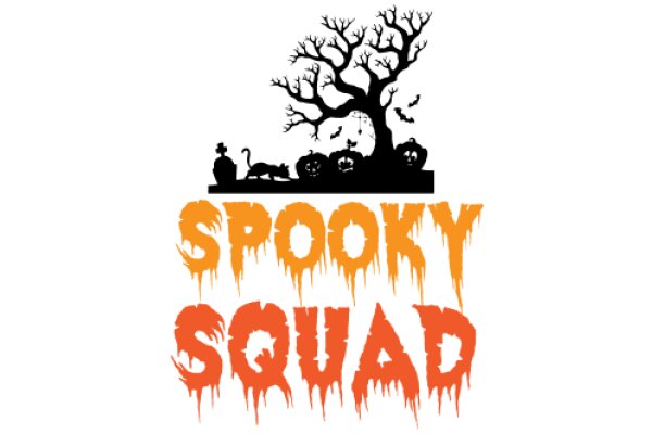 Spooky Squad: A Halloween-themed logo