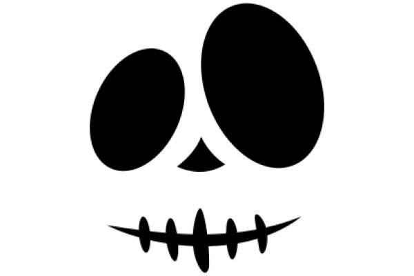 A Playful Take on a Classic Symbol: A Skull with a Mouth