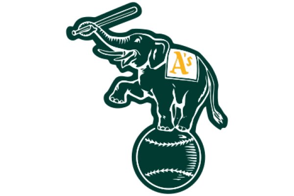 A's Baseball Mascot Logo