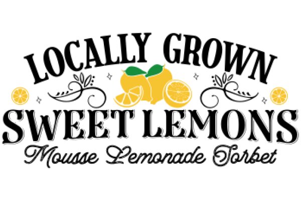 Local Grown Sweet Lemons: Mousse Lemonade Torbets