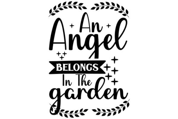 An Angel Belongs in the Garden