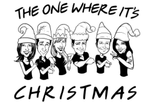 The One Where It's Christmas: A Festive Cartoon