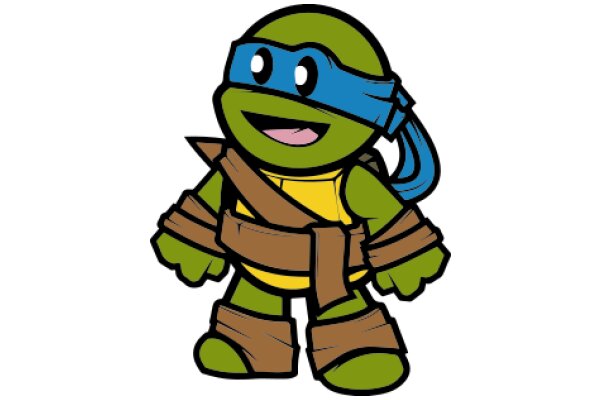 Meet Leonardo, the Friendly Teenage Mutant Ninja Turtle!