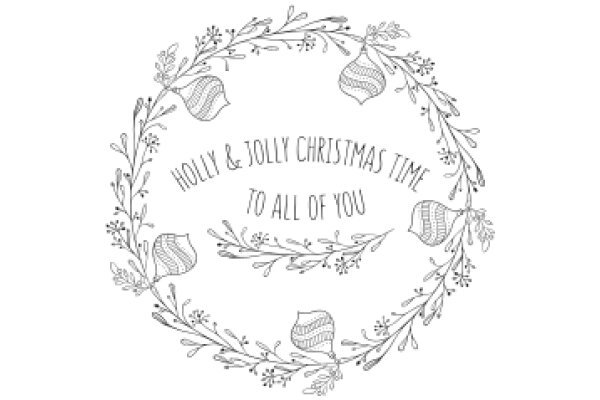 Holly & Jolly Christmas Time: A Festive Greeting to All of You