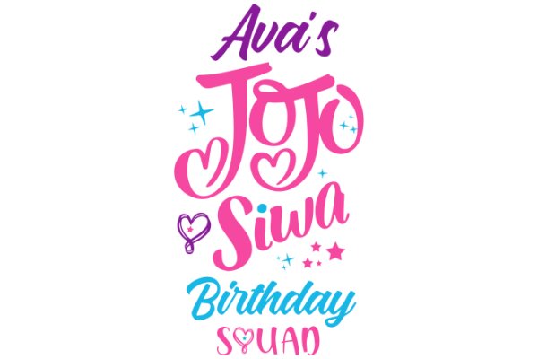 Ava's Birthday Squad: A Celebration of Love and Friendship