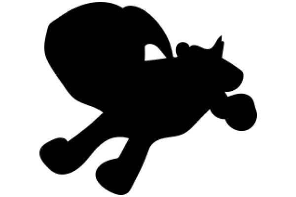 Silhouette of a Cartoon Character