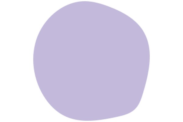 A Simple, Solid Circle in a Soft Purple Hue