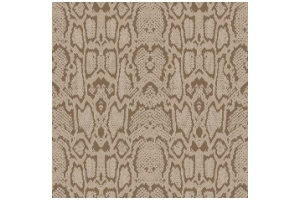 Intricate Patterns: A Close-up View of a Brown Paisley Design