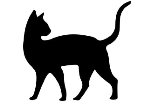 A Silhouette of a Cat: A Symbol of Grace and Independence