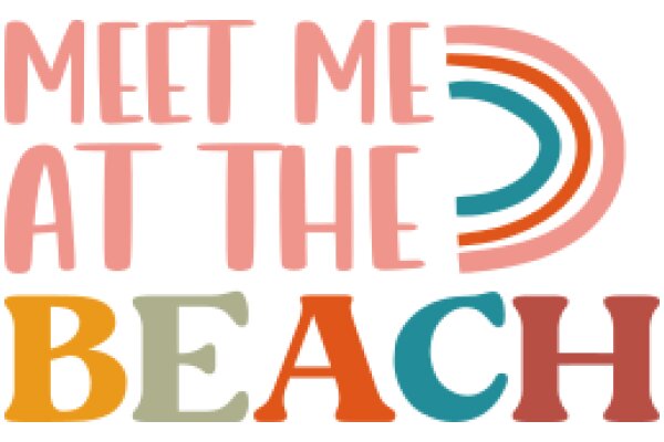 Meet Me at the Beach: A Colorful Invitation